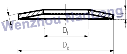 DIN 2093 A,B,C - Dics Springs (Belleville Type)