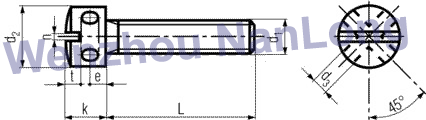 DIN 404 - Slotted Drilled Fillister Head Screws