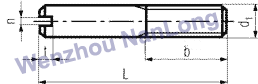 DIN 427 - Slotted Headless Screws