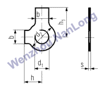 DIN 463 - Tab Washers With Long And Short Tab