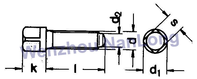 DIN 480 - Square Head Bolts