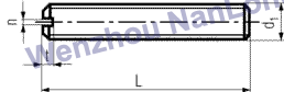 DIN 551 - Slotted Set Screws With Flat Point