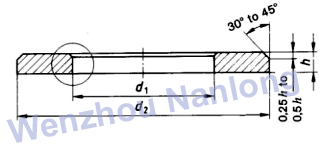 DIN 125 B - Flat Washer With Chamfer 