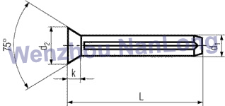 DIN 1477 - Flat Countersunk Head Grooved Pins