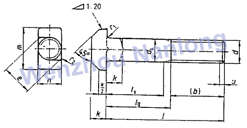 DIN 188 - Tee-Head Bolts With Double Nip