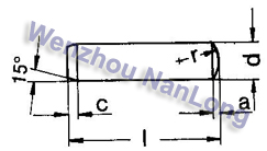 DIN 2338 - Parallel Pin