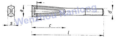 DIN 529 F - Anchor Bolts (Stone Bolt)