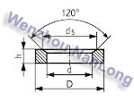 DIN 6319 D Conical Seat