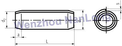 DIN 7343 - Coiled Pins, Medium Duty