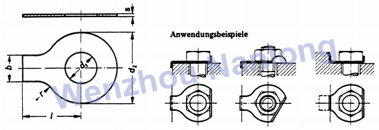 DIN 93-Tab Washers With Long Tab