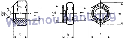 DIN 980 V - Self-Locking Nuts; All Metal Conctruction