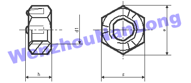 DIN 980 V3 Prevailing Torque Hex Nut