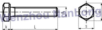 DIN 961 - Hex Cap Screws, Metric Fine Thread - Full Thread