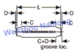 ASME B18.8.2 Type F Grooved Pins