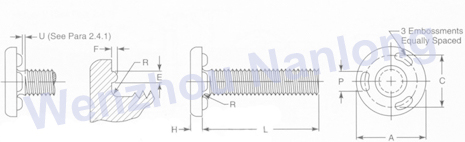 IFI 148 Type TUS3 Projection Weld Studs
