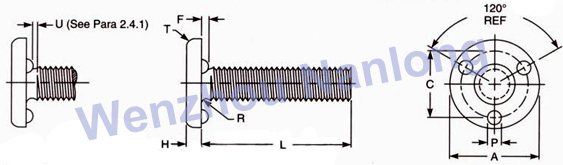 IFI 148 Type U3 Projection Weld Studs