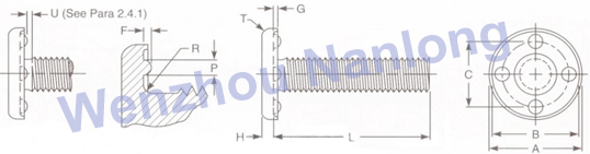 IFI 148 Type UC4 Projection Weld Studs
