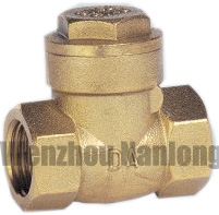 Horizontal Brass Check Valve (Rigidity  Airproof)