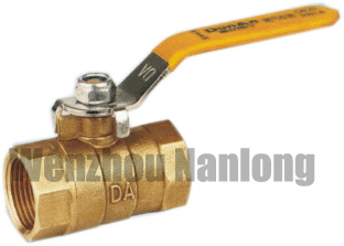Brass Ball Valve With Steel Lever