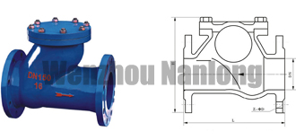 HQ41X Sliding Ball Type Check Valve