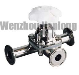 Sanitary Triple Commutation Diaphragm Valve