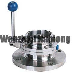 Sanitary Flange Butterfly Valve