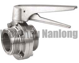 Sanitary Threaded Butterfly Valve