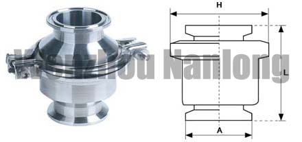 Sanitary Quick-Install Check Valve